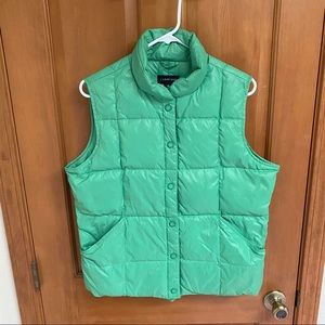 Winter Vests | Lands’ End Green Vest